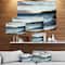 Designart - Ocean Waves at Seashore - Sea & Shore Painting Print on Wrapped Canvas